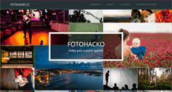 Desktop Screenshot of fotohacko.cz